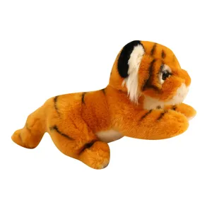 Simulated tiger plush toy cute realistic stuffed animal pillow kids birthday gift soft