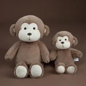 Cute Plush Toy Stuffed Animal Doll Monkey Lamb Puppy Soft PP Cotton Toy Kids Claw Machine Gift Home Decor