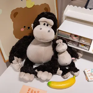 Forest Friends Gorilla Wolf Raccoon Plush Toy Cute Stuffed Animal Kids Comfort Companion Toy