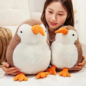 Cute kiwi bird plush toy soft stuffed animal doll pillow lovely kids gift home decor plushie