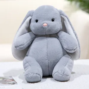 Lindo Juguete de Peluche Suave Animal de Peluche Dibujos Animados Conejo Panda Rana Elefante Muñeca Regalo para Niños