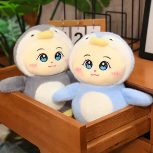 Cute penguin plush toy doll soft stuffed animal kids gift kawaii room decor plushies