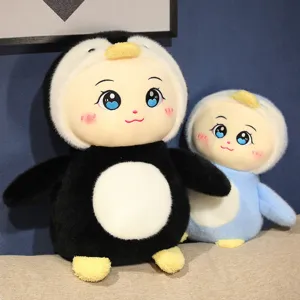 Cute plush penguin baby doll soft stuffed animal toy kids gift wholesale shopping online now