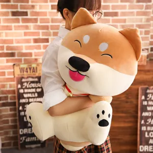 A cute soft Shiba Inu plush toy cartoon dog stuffed pillow children gift hug doll