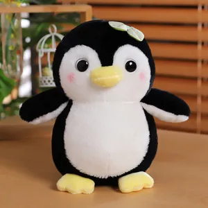 Simpatico pinguino peluche animale di peluche bambola morbida regalo per bambini decorazione