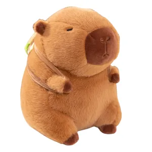 Schattige capybara pluche speelgoed rugzak zachte knuffelpop cadeau voor kinderen groothandel!