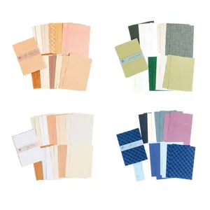 Vintage scrapbooking materiaal papier sets, mooie retro DIY decoratieve papier voor journaal.