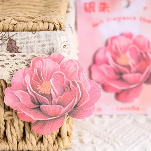 Note adesive a forma di fiore blocco note decorativo cancelleria diario carino