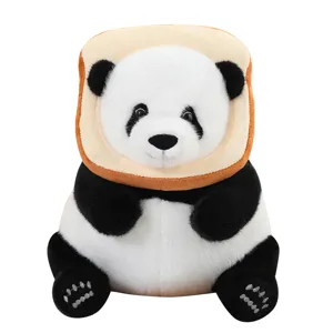 Lindo Peluche Panda Pan de Molde Suave Animal de Peluche Kawaii Regalo para Niños