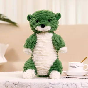 Nordic Cute Otter Plush Toy Stuffed Animal Soft Doll Children Soothing Companion Kawaii Home Decor Birthday Gift