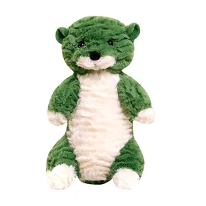 Nordic cute otter plush toy children soothing stuffed animal doll fluffy gift doll
