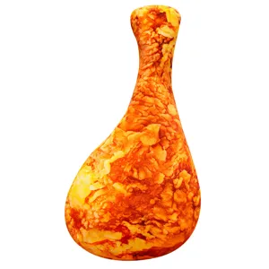 Divertido juguete de peluche de muslo de pollo simulado, cojín suave para la decoración.