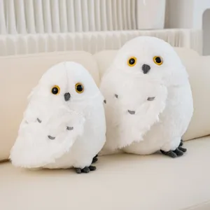 Juguete de Peluche de Búho nival de Simulación Animal de Peluche Suave Muñeca de Búho Mágico Almohada Suave Regalo de Cumpleaños para Niños Decoración del Hogar