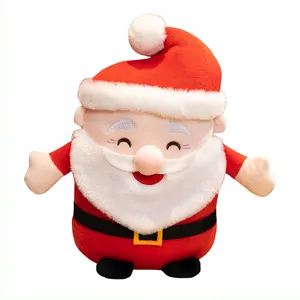 Weihnachtsmann Plueschtier weiche gefuellte Puppe fuer Feiertag Heimdekoration und Kindergeschenk