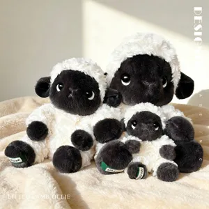 Süßes Kleines Lamm Plüschtier Kuscheltier Weiche Schaf Puppe Schnuller Schlafbegleiter Geburtstagsgeschenk Für Kinder Mädchen