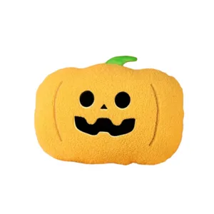 Coussin Peluche Forme Citrouille Halloween Mignon Jouet Drole Decoration Fete Cadeau Super