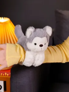 Cute plush animal slap bracelet soft wrist toy cozy decoration accessory for daily wear