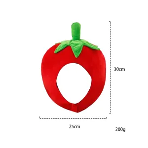 Joli chapeau en peluche cœur de Saint-Valentin flèche de Cupidon coiffe de fête accessoire amusant!