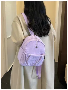 Stylish lightweight casual backpack for women, trendy daily commuter bag perfect for summer.