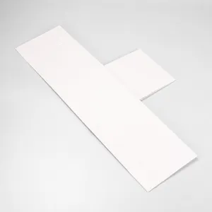 One-piece white cube folding box square gift box eco-friendly flip hard paper box detail