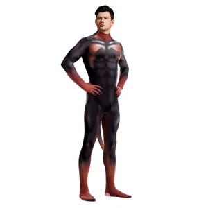 Heren Dobermann 3D Geprint Dieren Cosplay Zentai Bodysuit Volledig Lichaam Spandex Podiumvoorstelling Kostuum