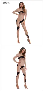 Women Halloween 3D Printed Long Sleeve Jumpsuit Sexy Party Stage Performance Bodysuit