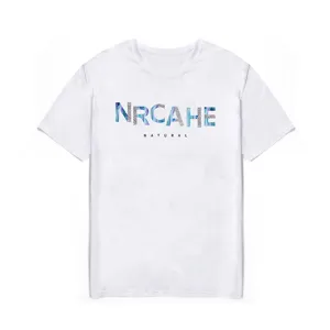Men's short sleeve white t-shirt casual summer fashion graphic tee top apparel style cool