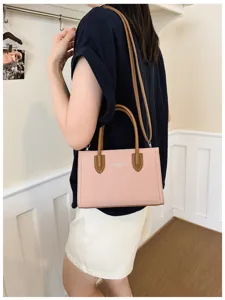 Koreanische kleine quadratische Tasche Damen Pendler Schulter Umhängetasche Mode