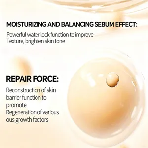 Detail shot showing the moisturizing and repair texture of our mushroom head air cushion BB cream.