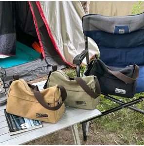 2026 Nuovo Grande Capacità Borsa a Tracolla in Tela Casual Commuter Messenger Borsa Donna