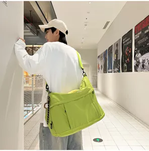 Grande capacita viaggio borsa a tracolla uomo donna impermeabile leggero borsa weekend