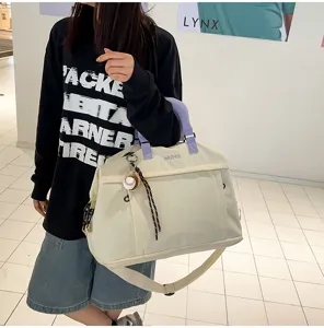 Grande borsa da viaggio per donna borsa weekend bagaglio a mano leggero borsa tracolla capiente