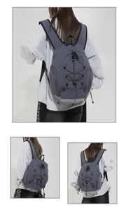 Koreanischer Stil funktioneller Rucksack Freizeit Outdoor leichtes Pendeln Wandern Wanderrucksack