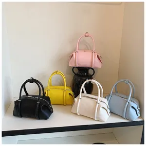 Bolso de almohada informal coreano mujer verano nuevo bolso de mano elegante cruzado