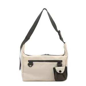 Japanese minimalist casual crossbody messenger bag for women stylish outdoor travel handbag