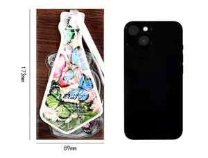 Bottle shape PET sticker pack butterfly floral botanical journal craft decorative stickers