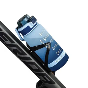 Bouteille d'eau de sport grande capacité dégradé avec repères de temps tasse portable