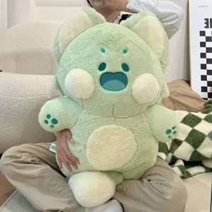 Lindo Juguete De Peluche De Gato De Dibujos Animados Suave Animal De Peluche Muñeca Kawaii Almohada De Gato Regalo De Cumpleaños Para Niñas
