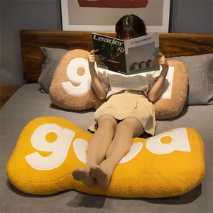 Creative good letter plush body pillow, soft long cushion for sofa, bed and sleeping.