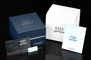 KINYUED Uhren Geschenkbox Verpackungsset mit Garantiekarte und Bedienungsanleitung