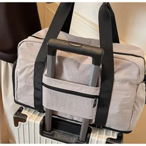 Travel duffel bag luggage sleeve large capacity lightweight gym sports carry on weekender bag