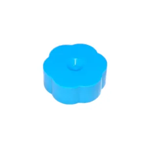 Blue flower silicone mold for DIY baking, mooncake, cake, soap and pudding making.