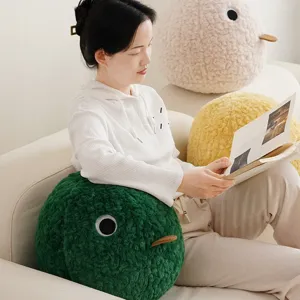 Cute Chick Shaped Plush Throw Pillow Cushion Soft Polyester Fabric And Comfortable PP Cotton Filling Ins Style Decorative Cushion For Sofa Bed Home Decor