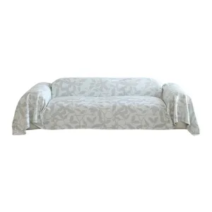 Summer ice silk sofa cover cream style cooling cushion breathable furniture protector for home