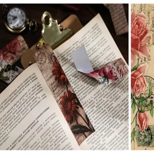 Vintage Zeitungs Text Dekorative Aufkleber für DIY Handbuch Journaling Bastelbedarf