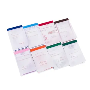 Bloc-notes rétro multi-matériaux pour journal, papier de matériel vintage, 8 styles différents