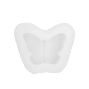 Molde de silicona con forma de mariposa para repostería, velas y yeso. Duradero y práctico.