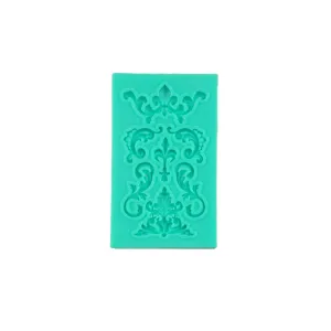 European style relief silicone mold for cake decorating, fondant, chocolate and baking tools.