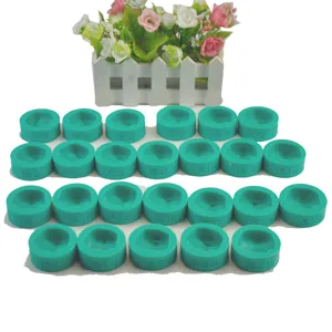 Moule à gâteau en silicone vert fondant chocolat outil de cuisson grand ensemble bricolage