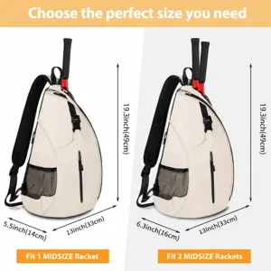 Tennis badminton backpack single shoulder sports bag multi-functional outdoor training bag